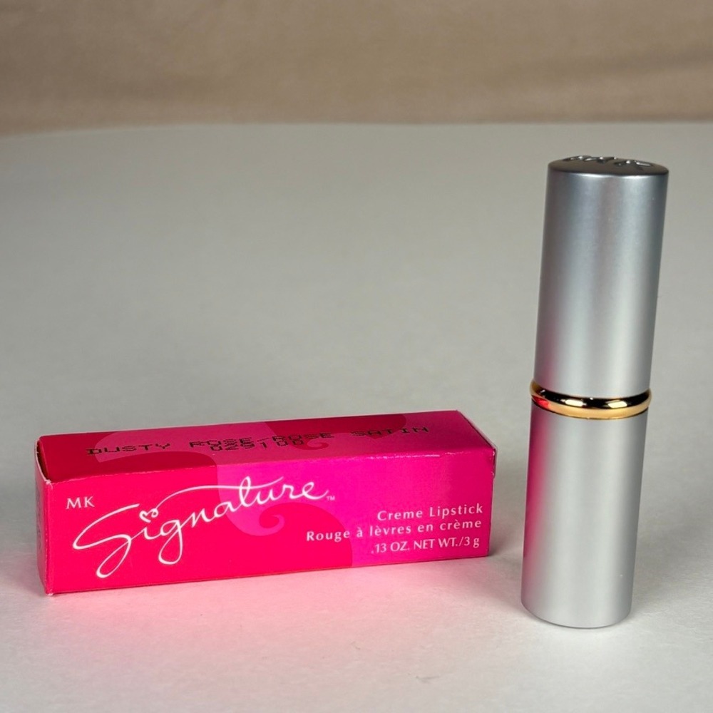 NEW Mary Kay DUSTY ROSE MK Signature Creme Lipstick 0.13 oz NOS 029100